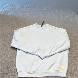 VUORI Restore Oversized Crew 2.0Vans Crewneck Sweater with Ribbed Cuffs size XS